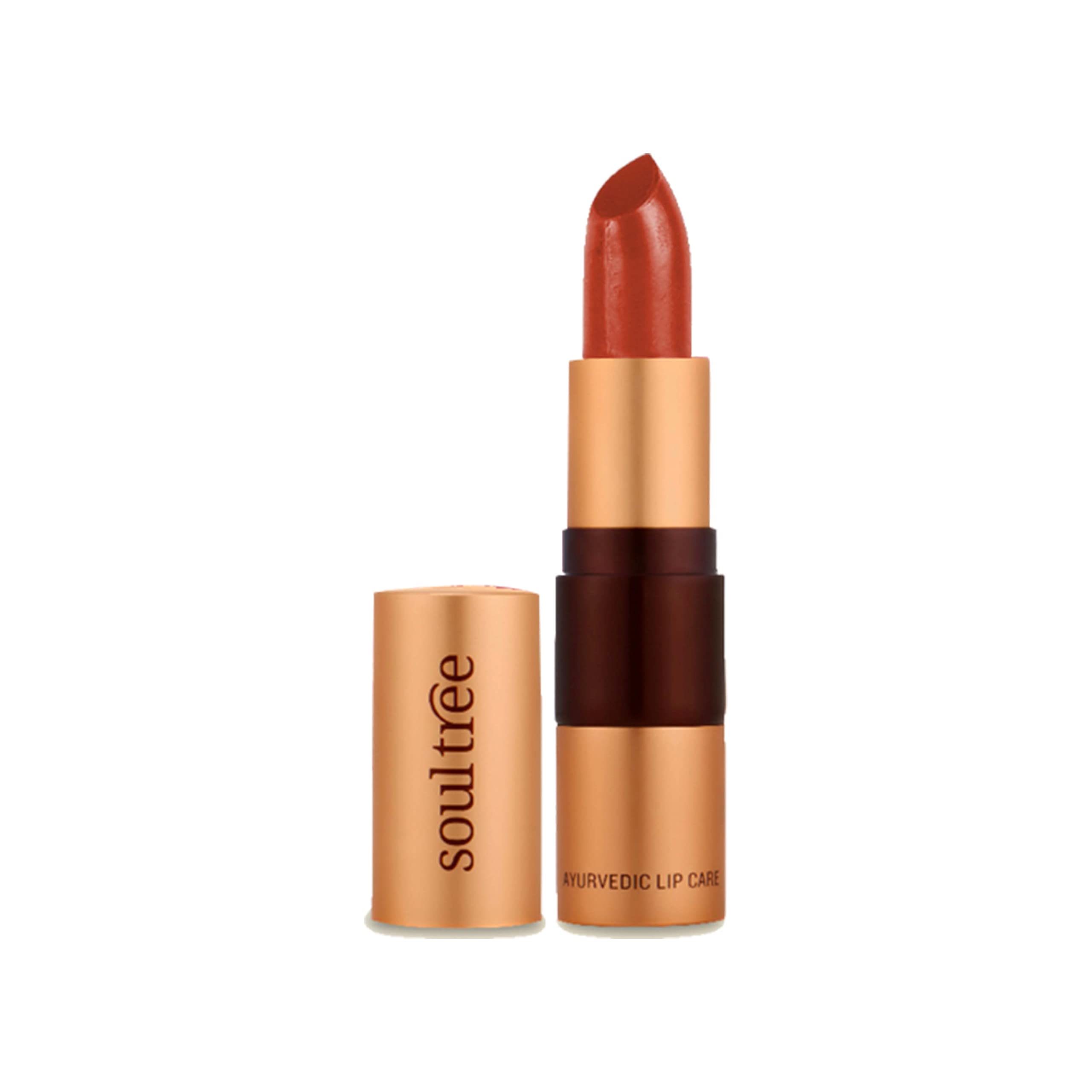 SoulTree Rich Earth 777 moisturizing Ayurvedic lipstick in tube