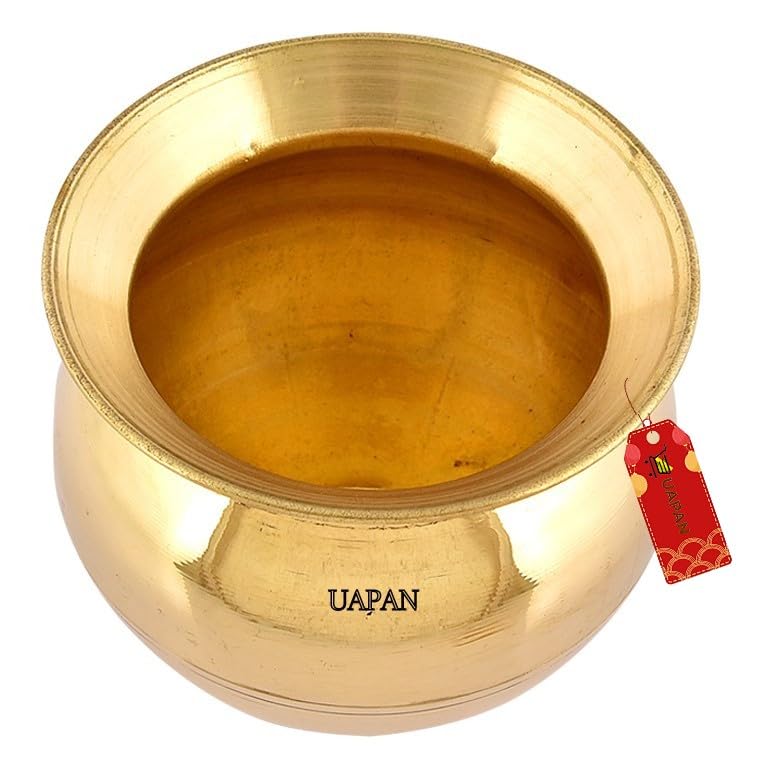 UAPAN Brass Pooja Kalash Lota (Pack of 1, Brass) – view 2