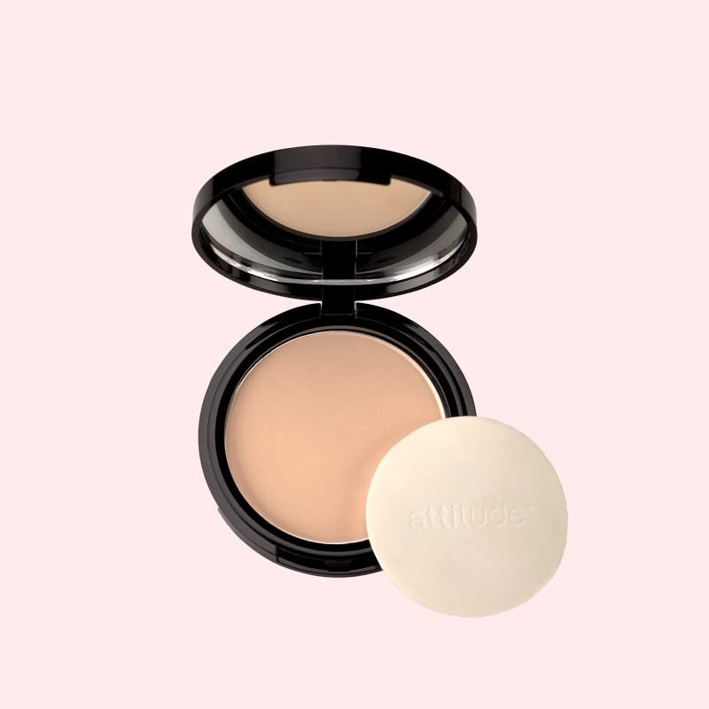 Amway Attitude Light compact powder in pressed compact box
