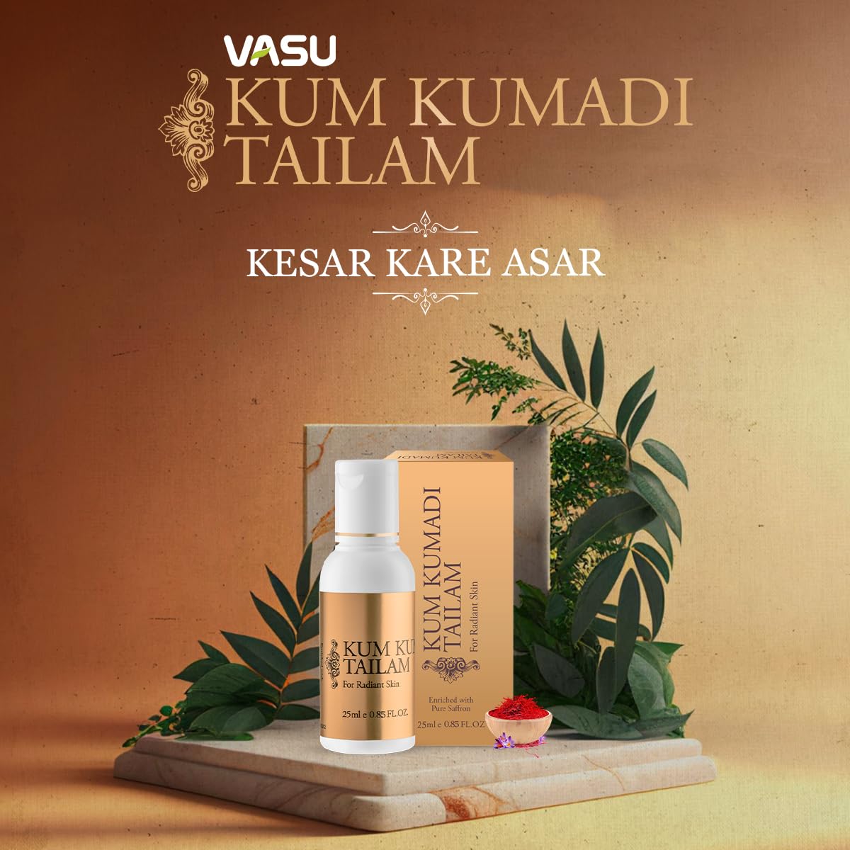 Vasu Kumkumadi Tailam For Face - 25 Ml – view 8