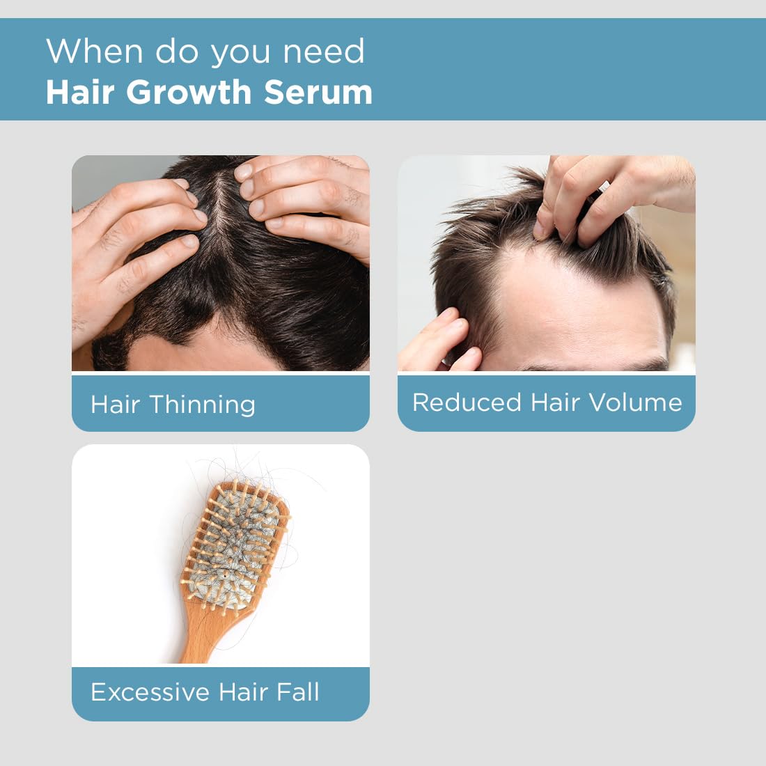 The Man Company Hair Growth Serum for Man (30ml) with 3% Redensyl, 4% Anagain, 3% Biacapil – view 6