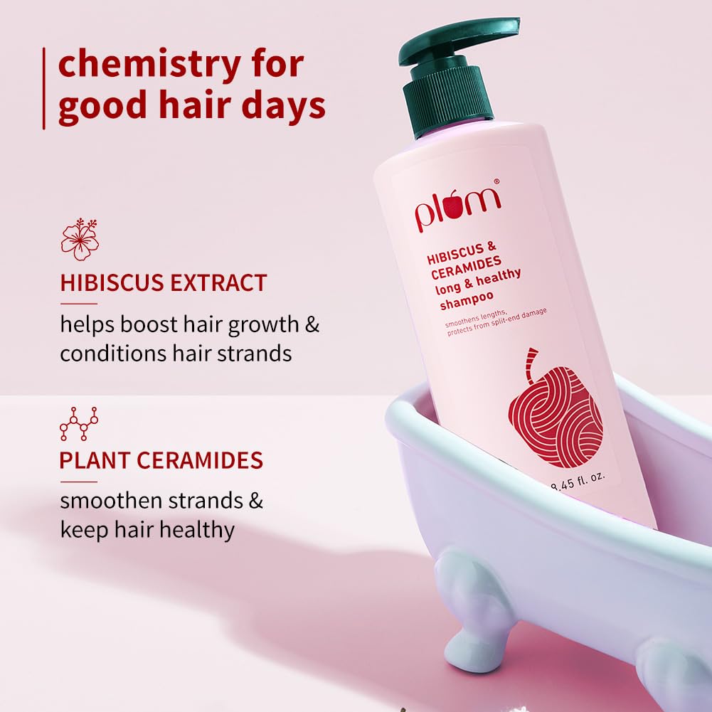Plum Hibiscus & Ceramides Long & Healthy Shampoo – view 2