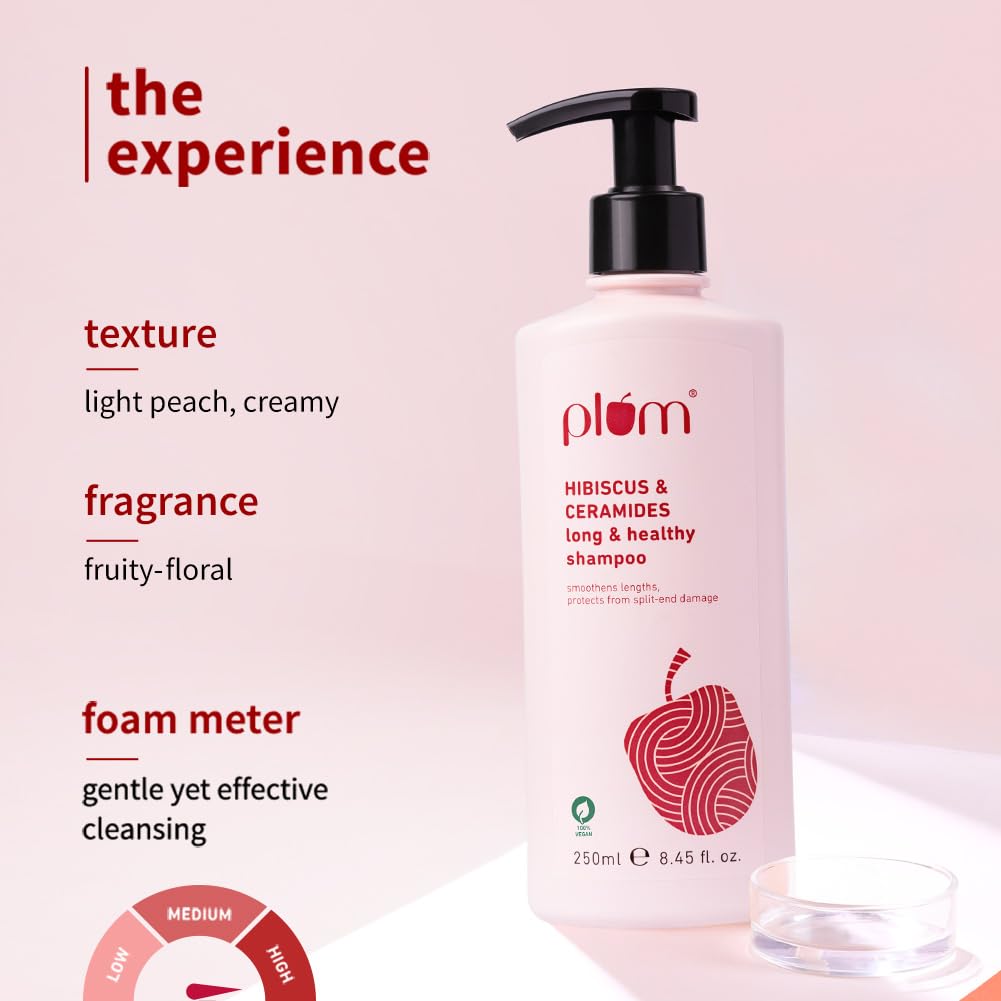 Plum Hibiscus & Ceramides Long & Healthy Shampoo – view 4