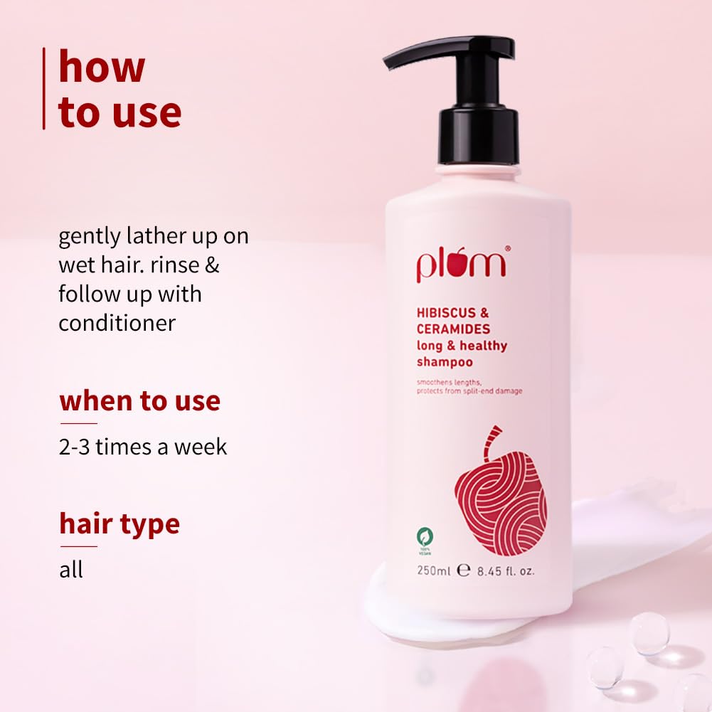 Plum Hibiscus & Ceramides Long & Healthy Shampoo – view 7