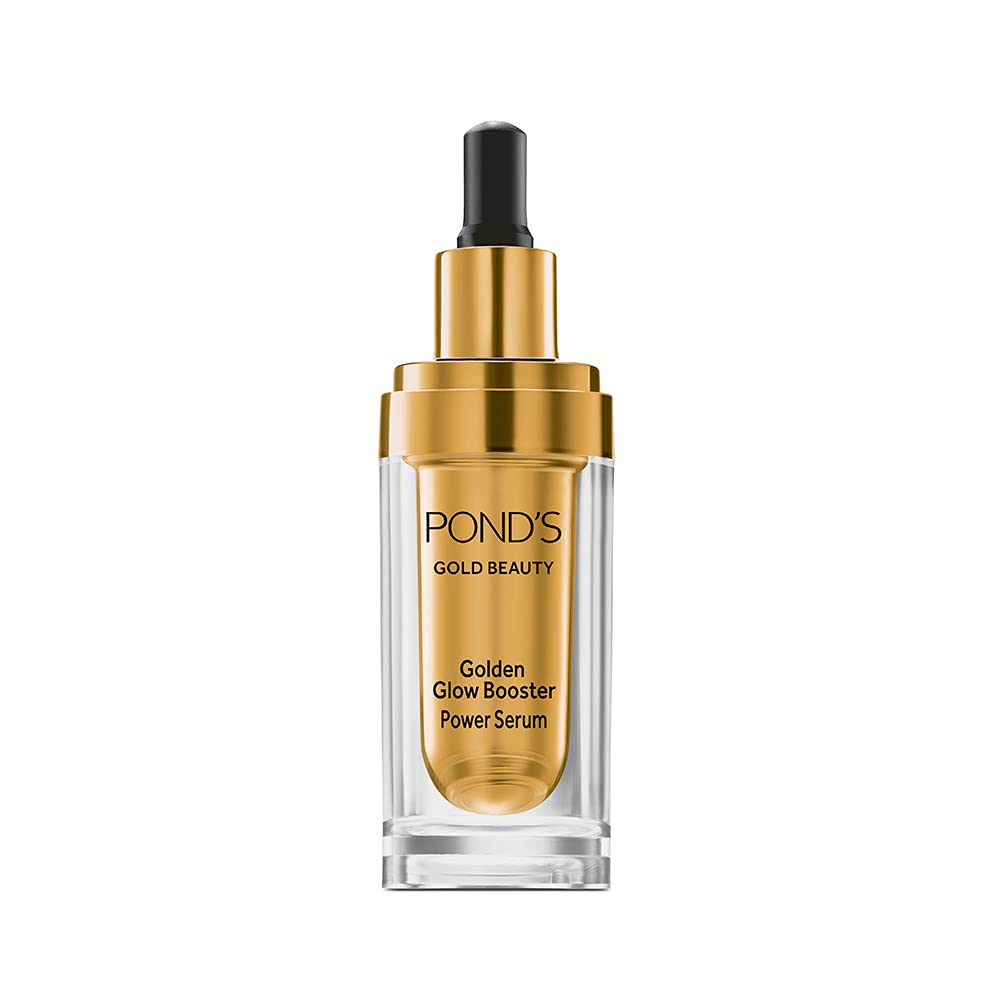 Pond's Gold Beauty Serum 15 ml serum bottle with argan oil formula