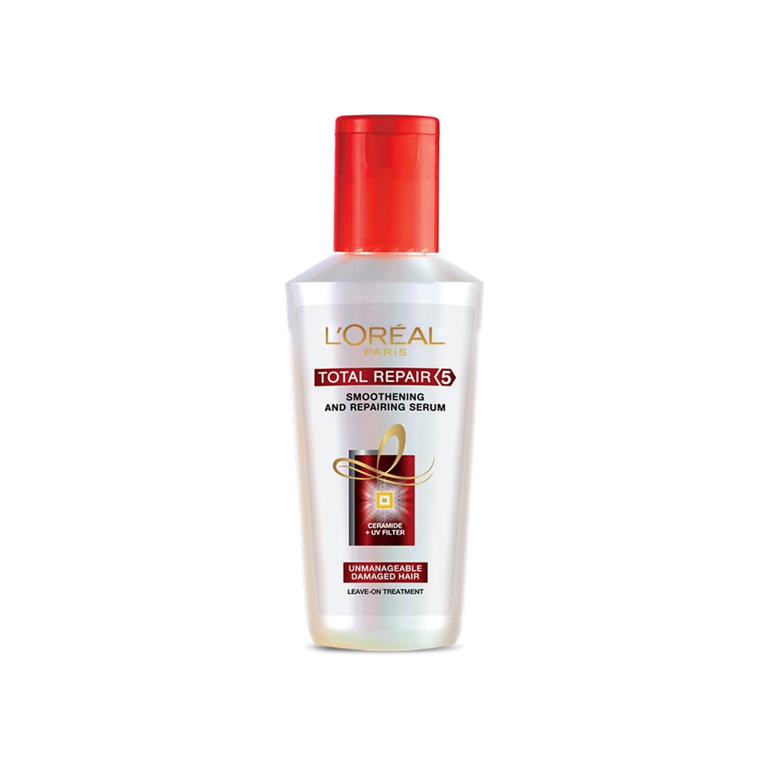 L'Oreal Paris Serum, For Damaged and Weak Hair, With Pro-Keratin + Ceramide, Total Repair 5, 80ml