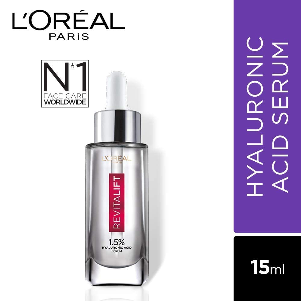 L'Oreal Paris Revitalift 1.5% Hyaluronic Acid Serum (15ml)-Pack of 2 – view 2
