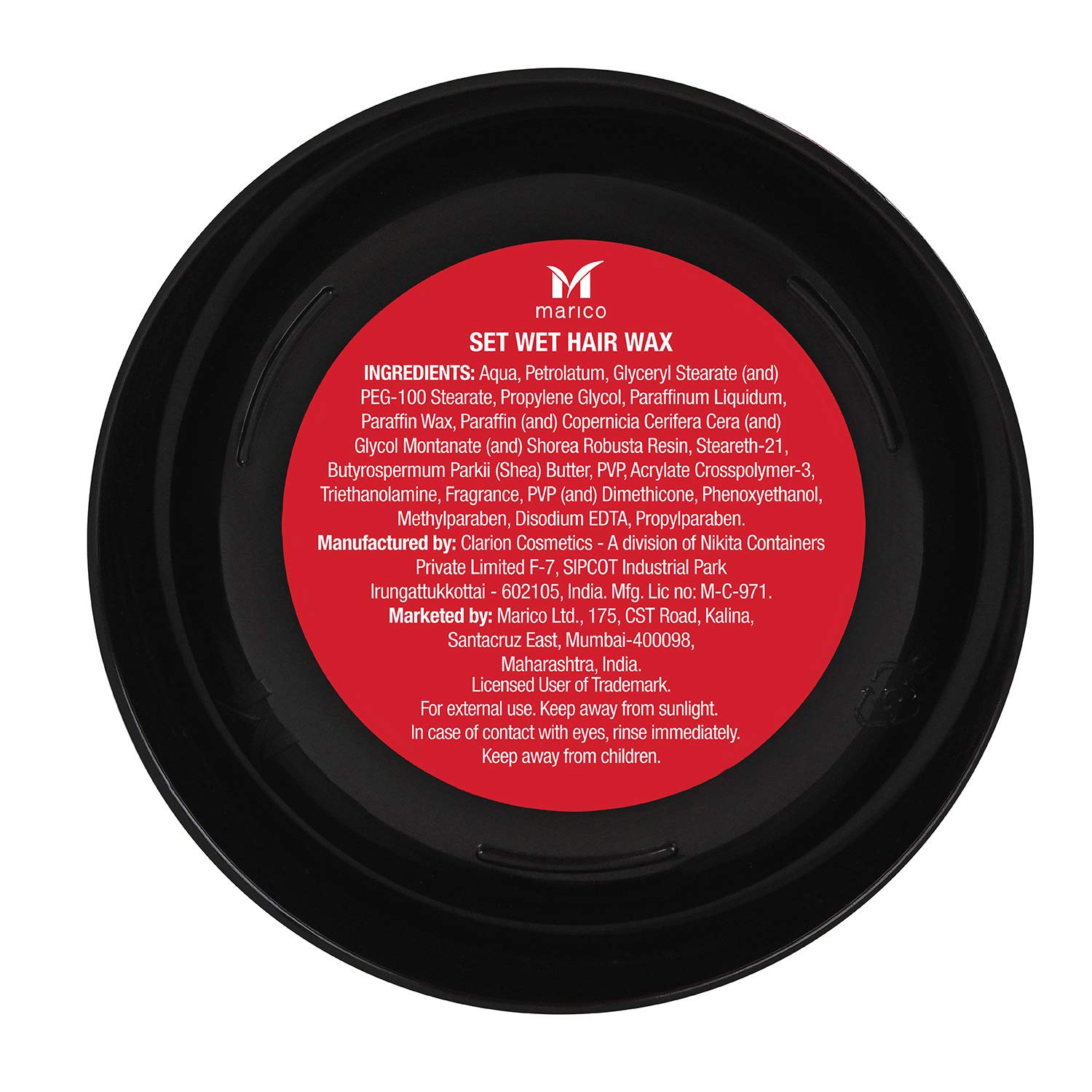 Set Wet Hair Wax For Men - Glaze Wax, 60g – view 8