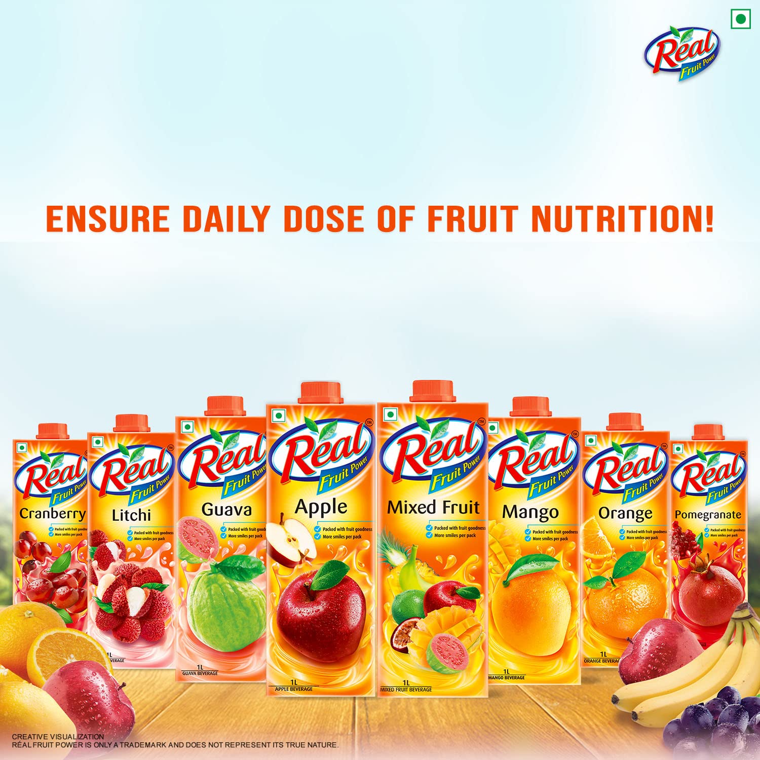 DABUR Real Fruit Power Mosambi Juice -1L – view 7