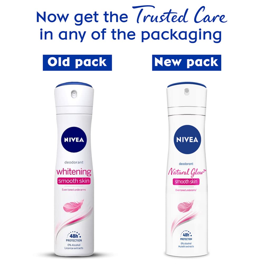 Nivea Whitening Smooth Skin Deodorant For Women, 150ml – view 2
