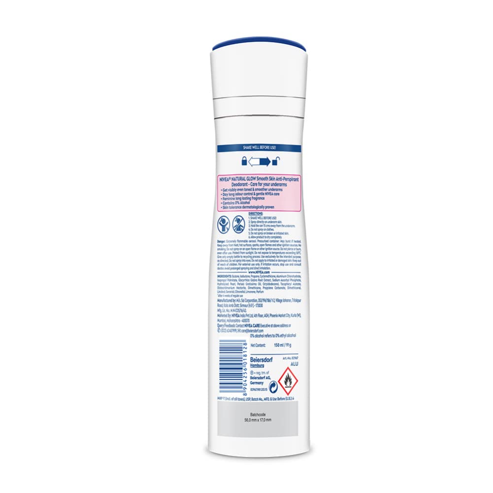 Nivea Whitening Smooth Skin Deodorant For Women, 150ml – view 9