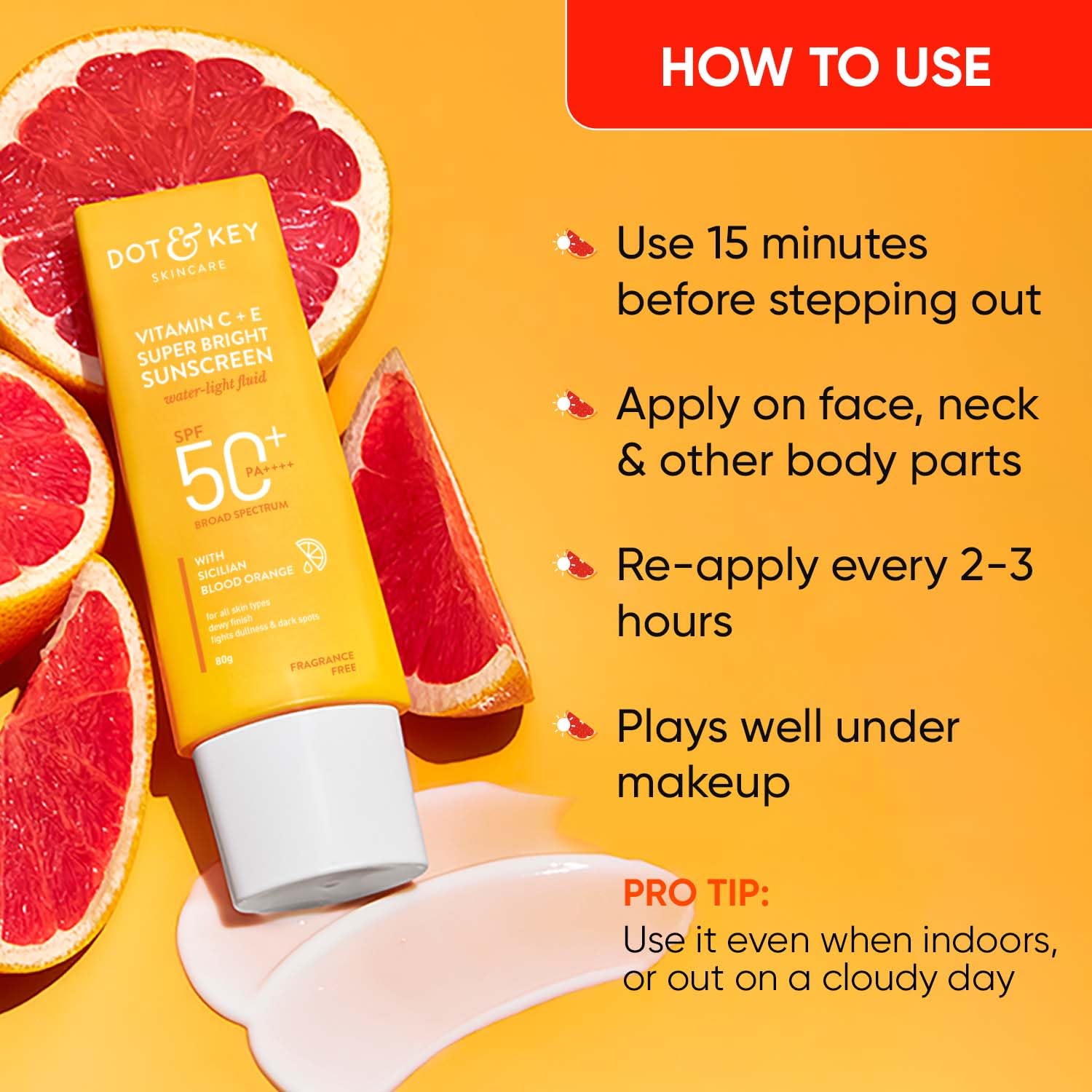 Dot & Key Vitamin C + E Super Bright Sunscreen SPF 50 – view 5