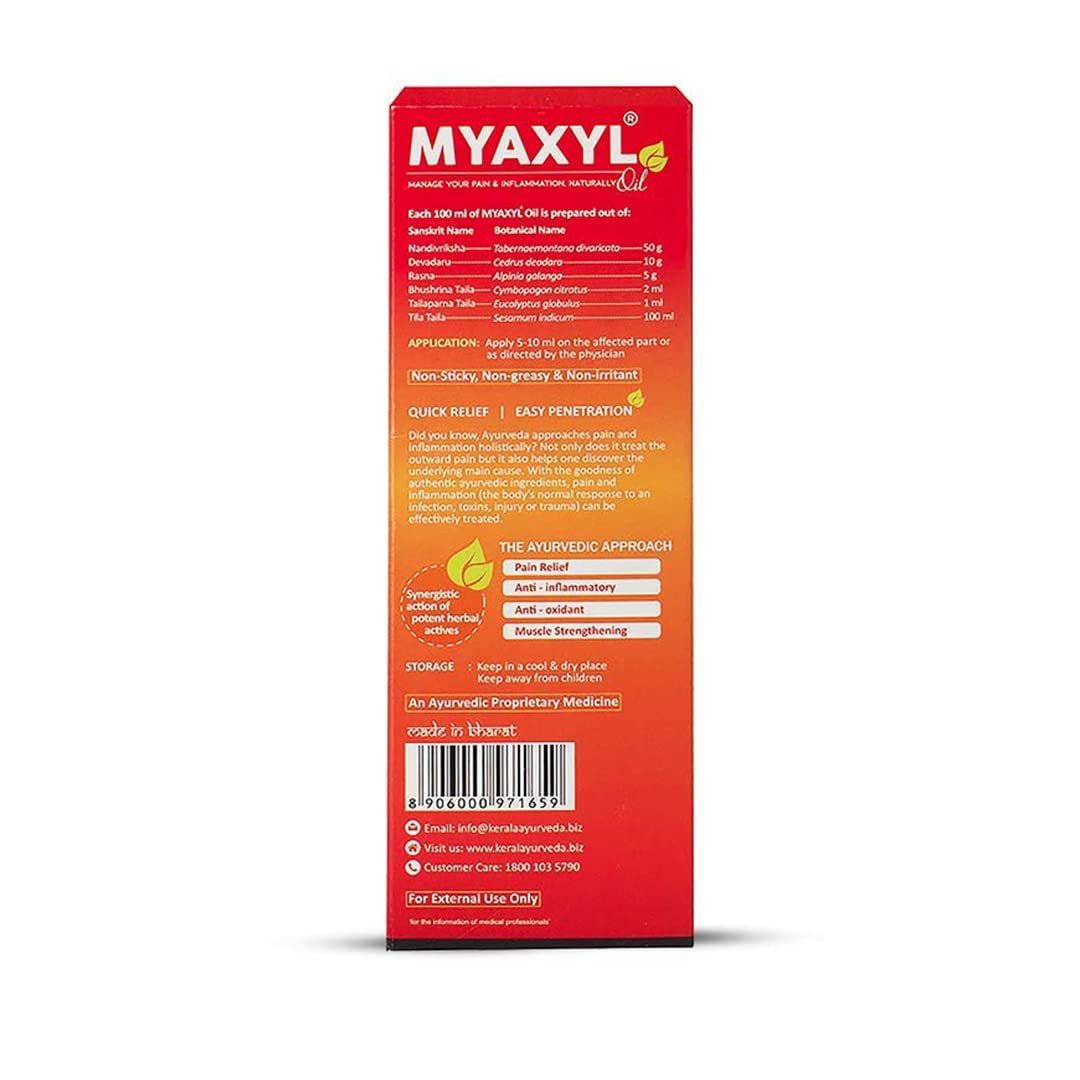 Kerala Ayurveda Myaxyl Ayurvedic Pain Relief Oil 200 ml – view 2