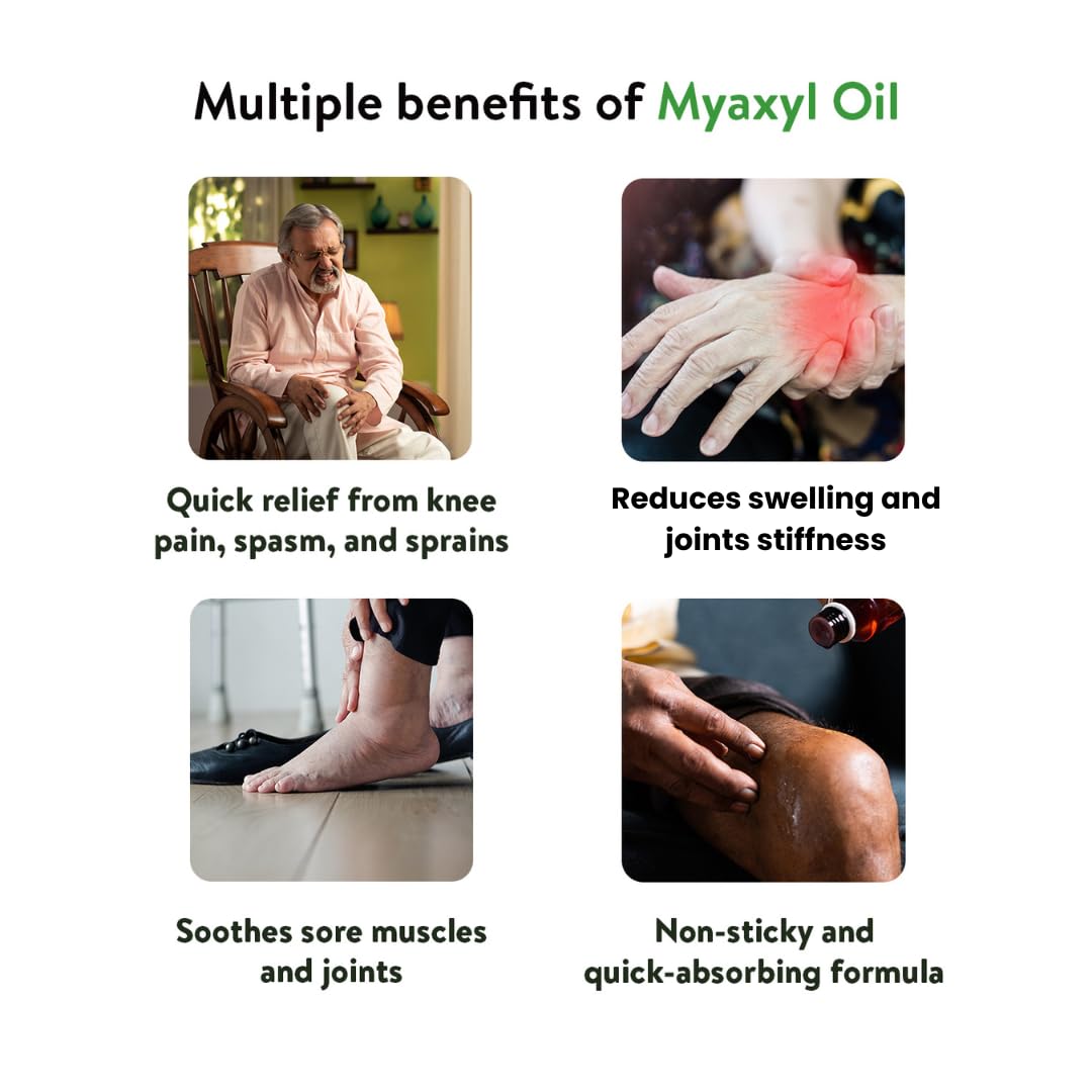 Kerala Ayurveda Myaxyl Ayurvedic Pain Relief Oil 200 ml – view 3