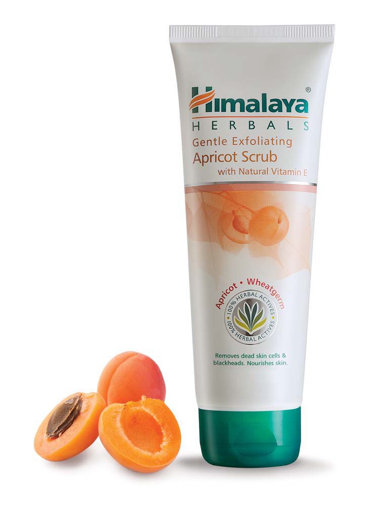 Himalaya apricot face scrub cream tube 50 g product view