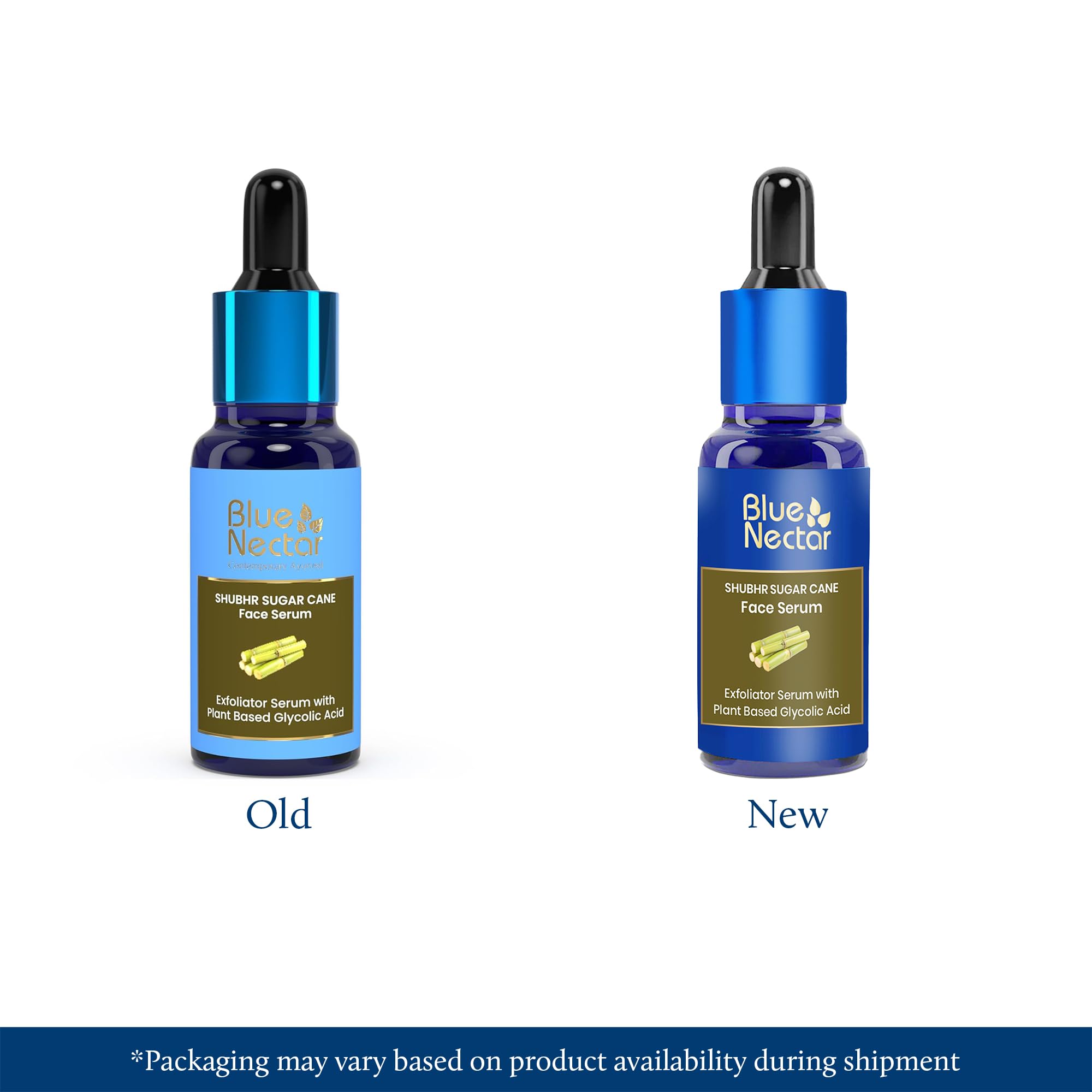 Blue Nectar AHA Face Serum with Plant-Based Glycolic Acid from Sugarcane for Deep Exfoliation – view 7