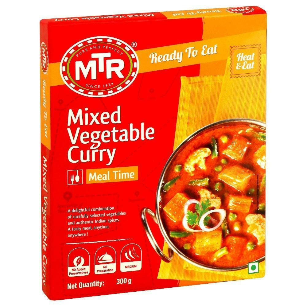 MTR Ready To Eat Mix Vegetable Curry 300 G – view 4