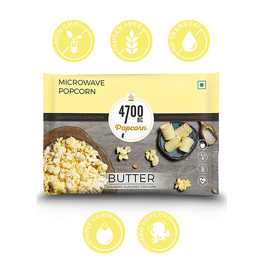 4700BC Microwave Popcorn - Butter 85 g – view 7