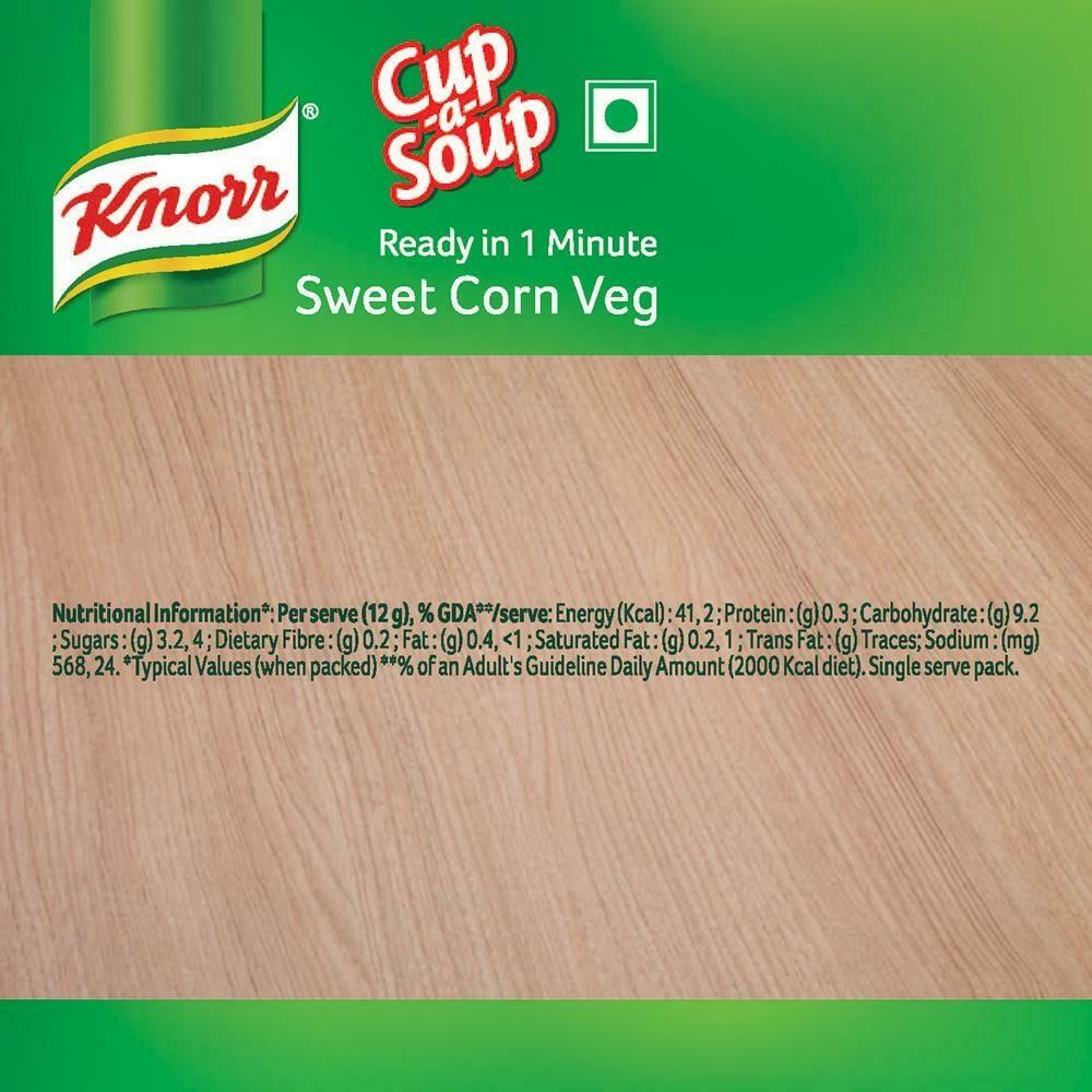 Knorr Sweet Corn Veg Instant Cup-A-Soup 9.5 G – view 6