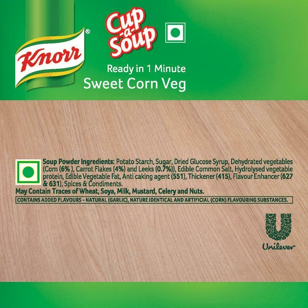 Knorr Sweet Corn Veg Instant Cup-A-Soup 9.5 G – view 7