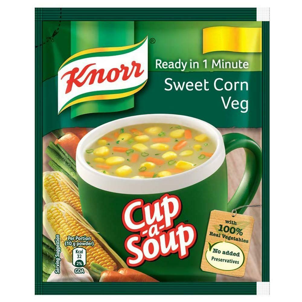 Knorr Sweet Corn Veg Instant Cup-A-Soup 9.5 G – view 2