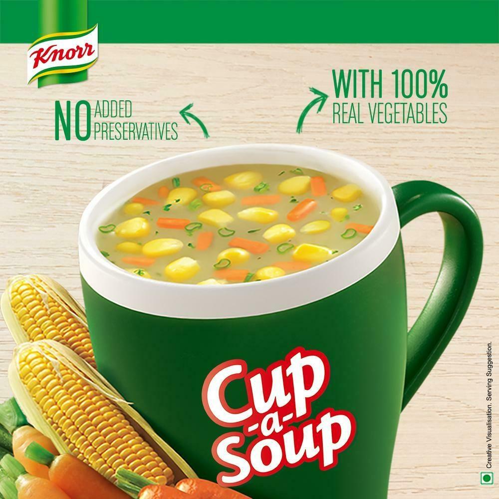Knorr Sweet Corn Veg Instant Cup-A-Soup 9.5 G – view 4