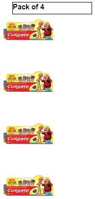 BLUE MOON ENTERPRISES Colgate Anticavity Toothpaste for 2-5 Years Kids with Motu Patlu Trading Cards (Bubble Fruit) - Pack of 4 – view 2
