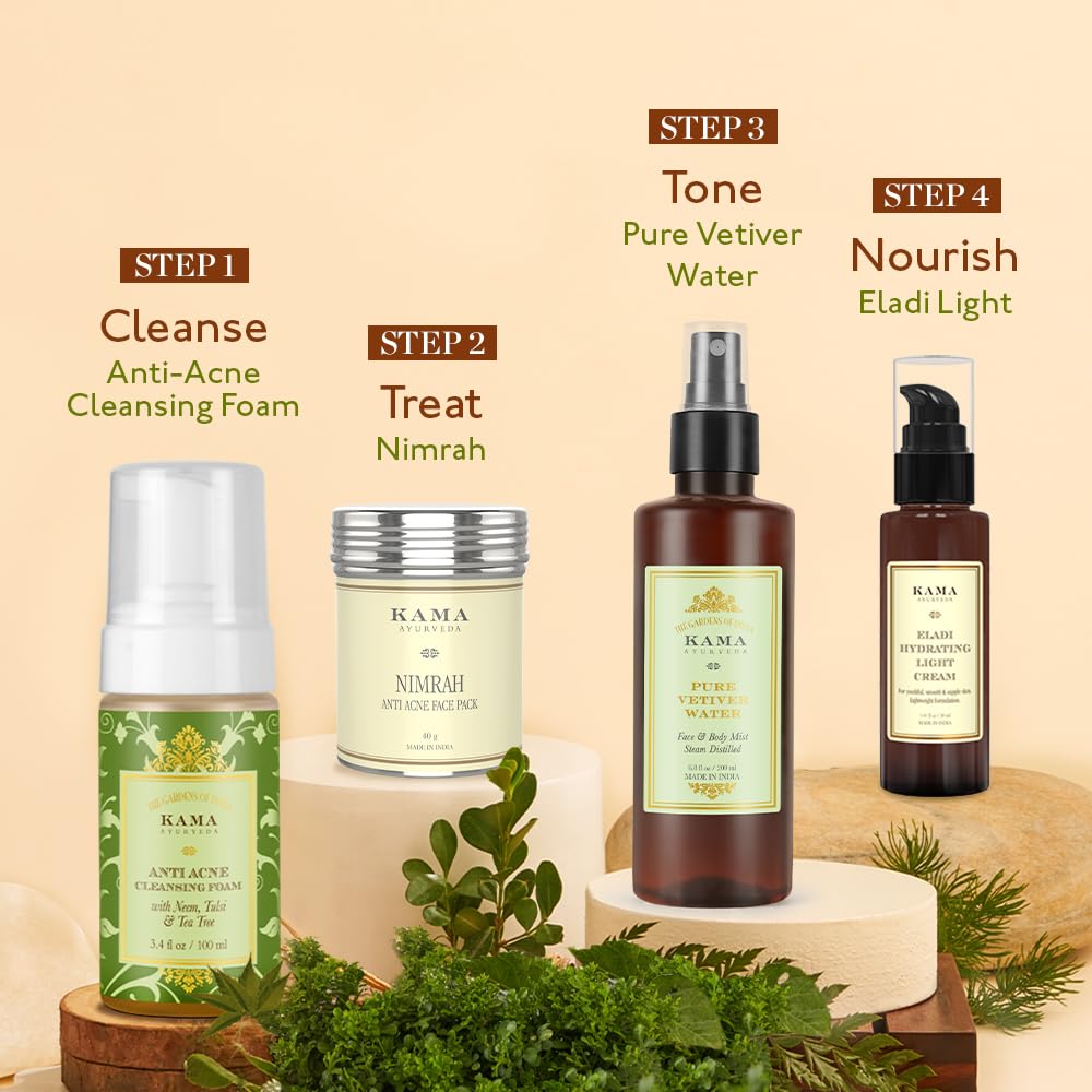 Kama Ayurveda Nimrah Anti Acne Face Pack with Sandalwood and Liquorice, 40G – view 6