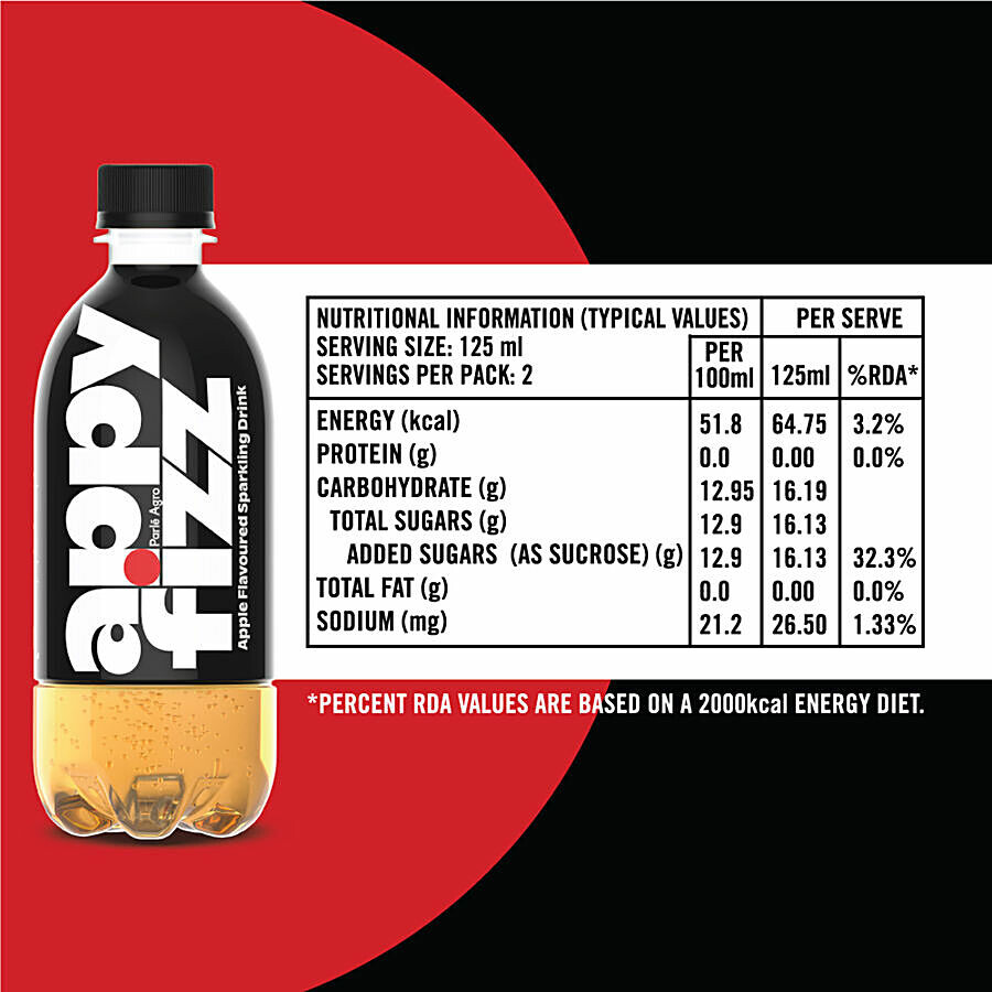 Appy Fizz Apple Juice Based Drink 250 ml – view 4