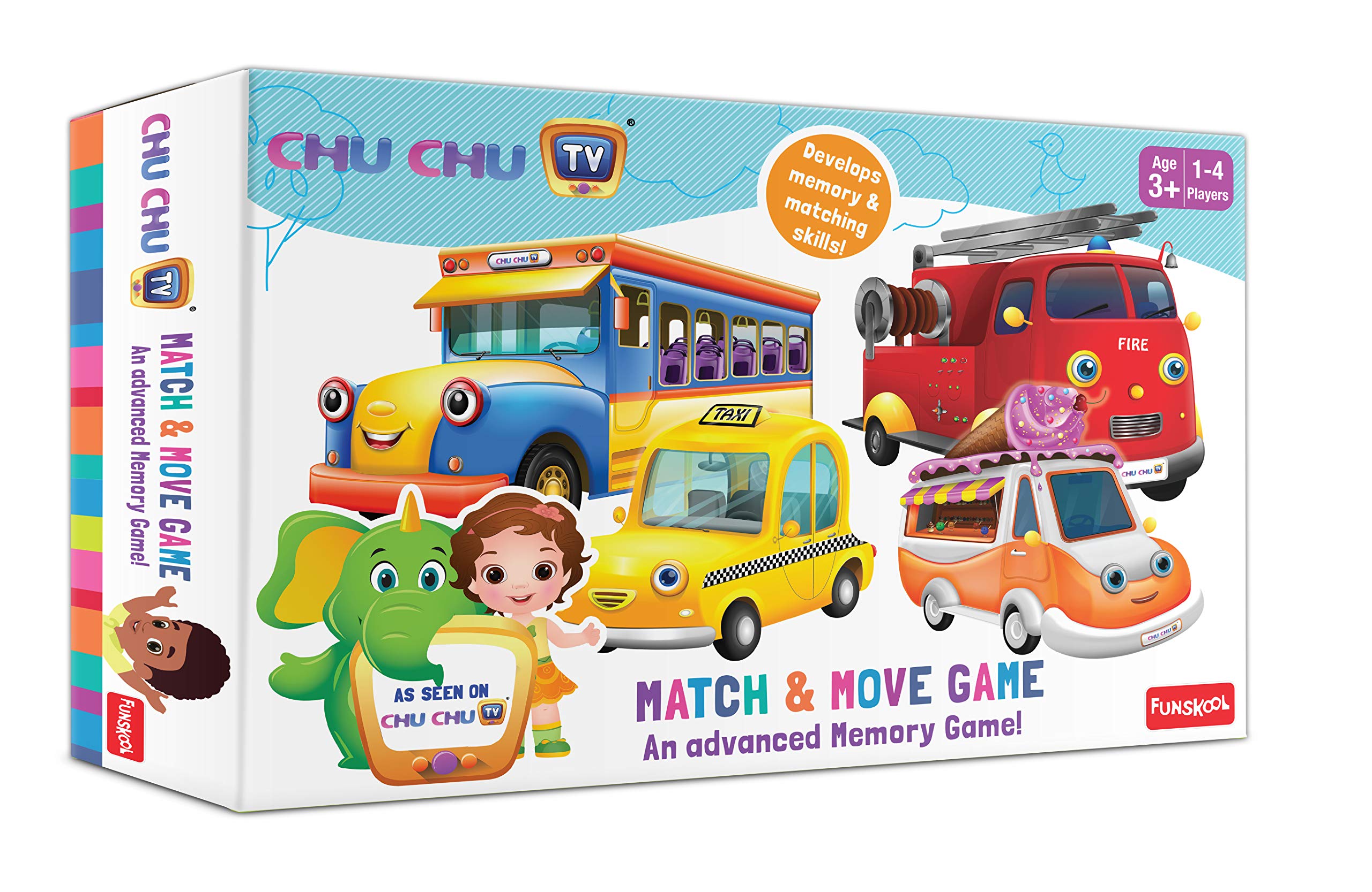 CHU CHU TV Funskool Match & Move Game