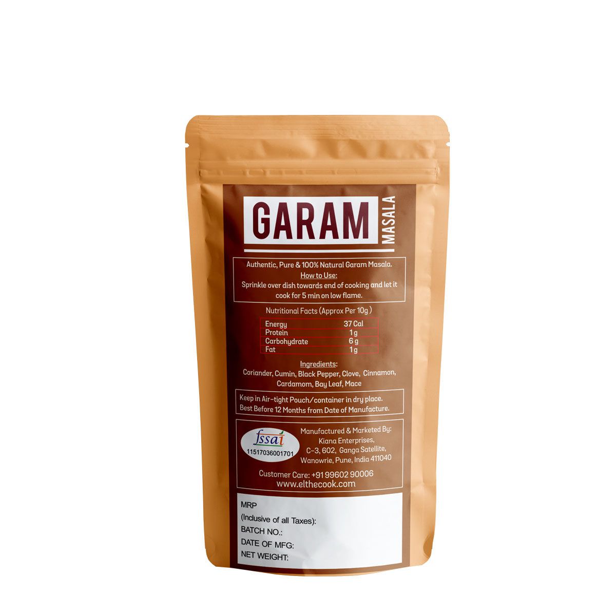 El The Cook Special Garam Masala – view 2
