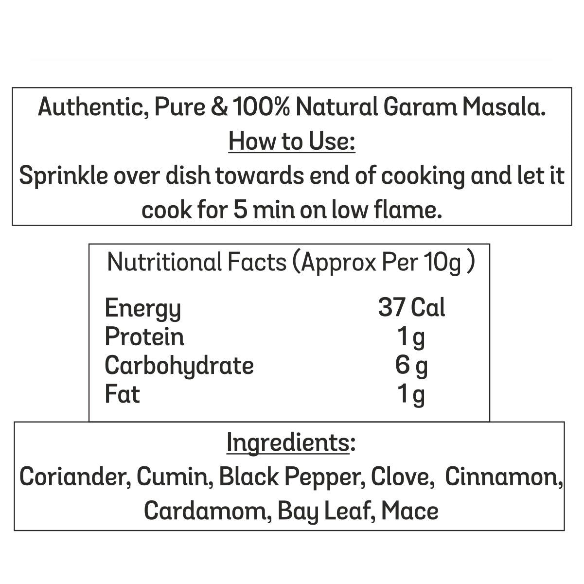 El The Cook Special Garam Masala – view 5