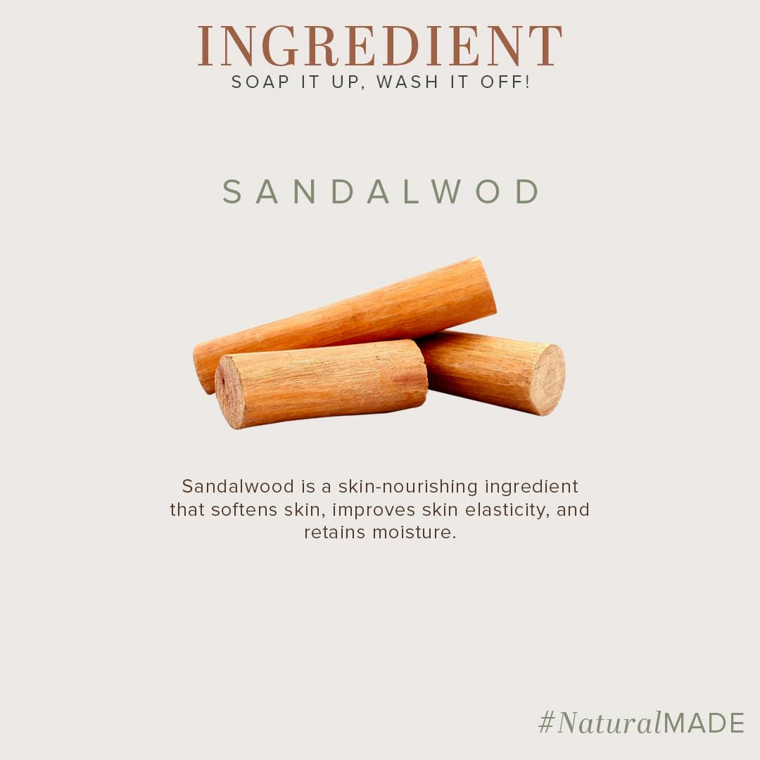Khadi Natural Sandalwood Hand Wash – view 3