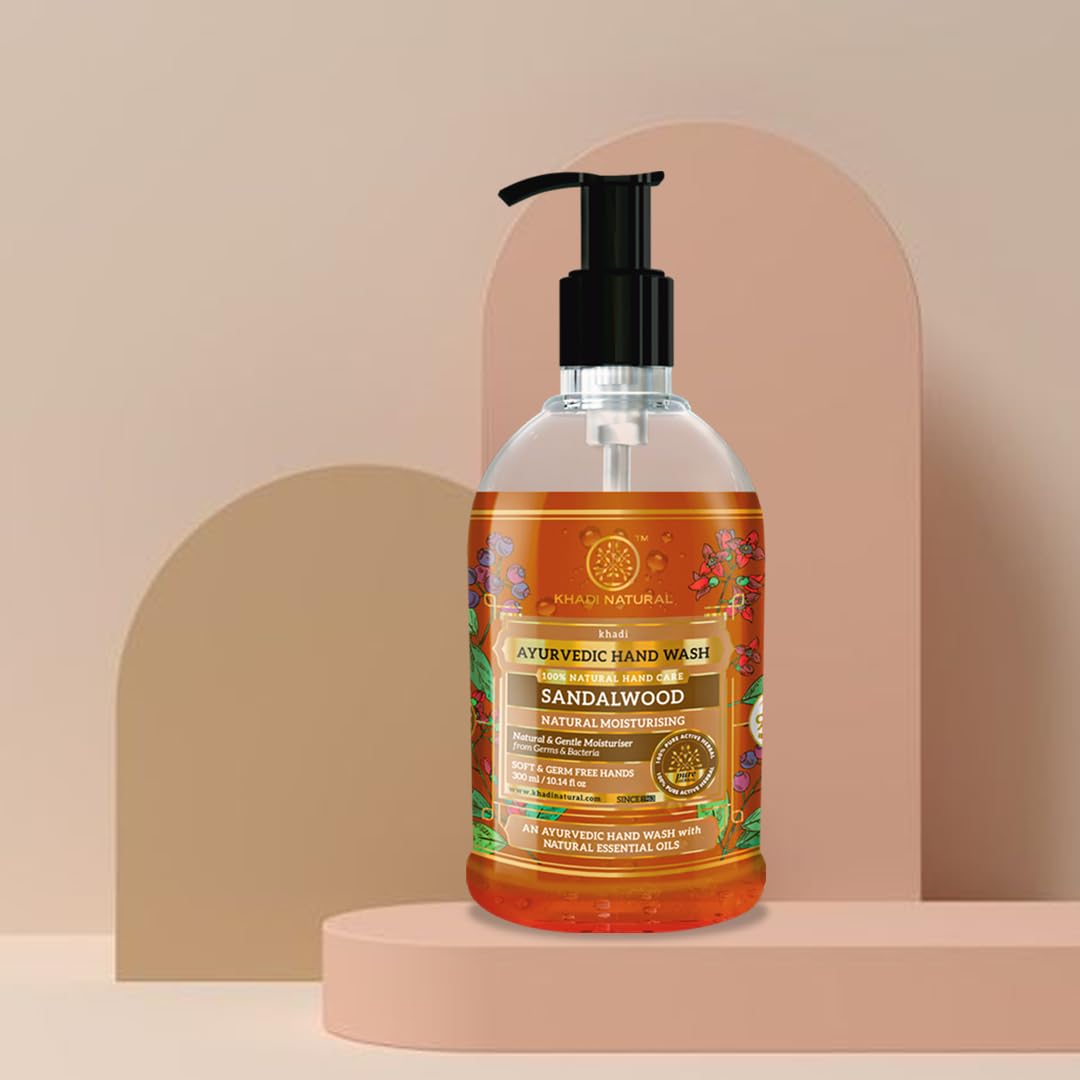 Khadi Natural Sandalwood Hand Wash – view 5