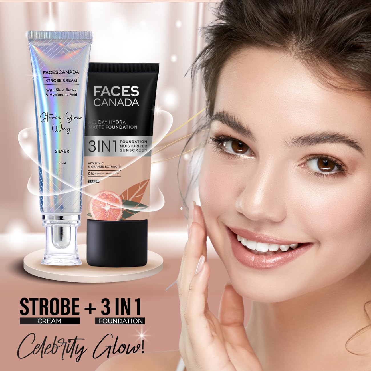 FACESCANADA Strobe Cream - Silver, 30Ml – view 7