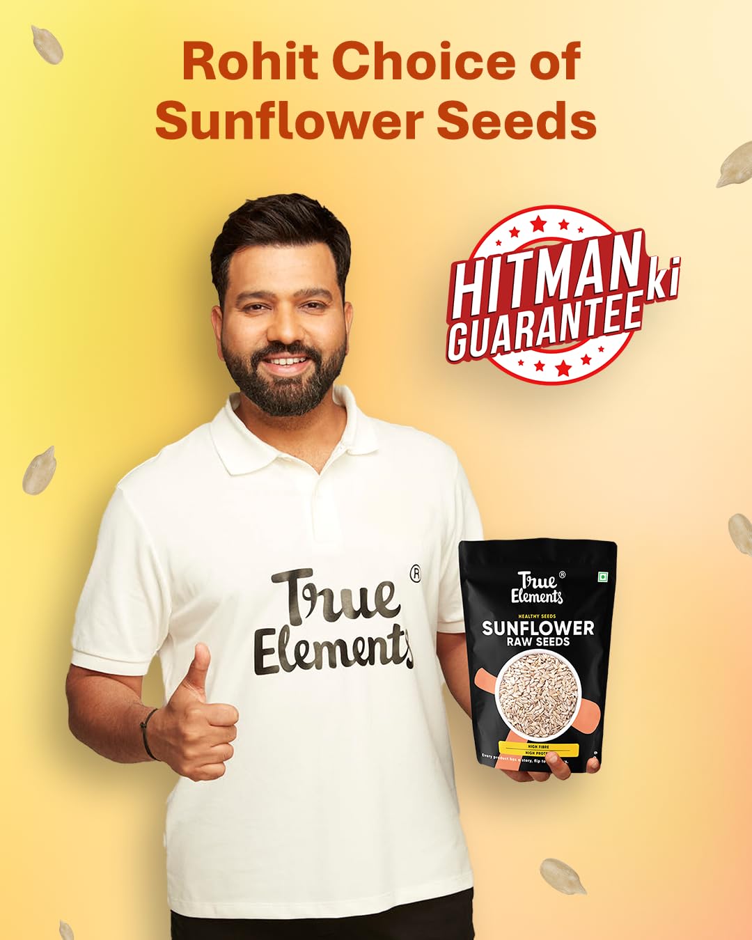 True Elements Sunflower Seeds 1kg - Raw Seeds for Eating – view 4