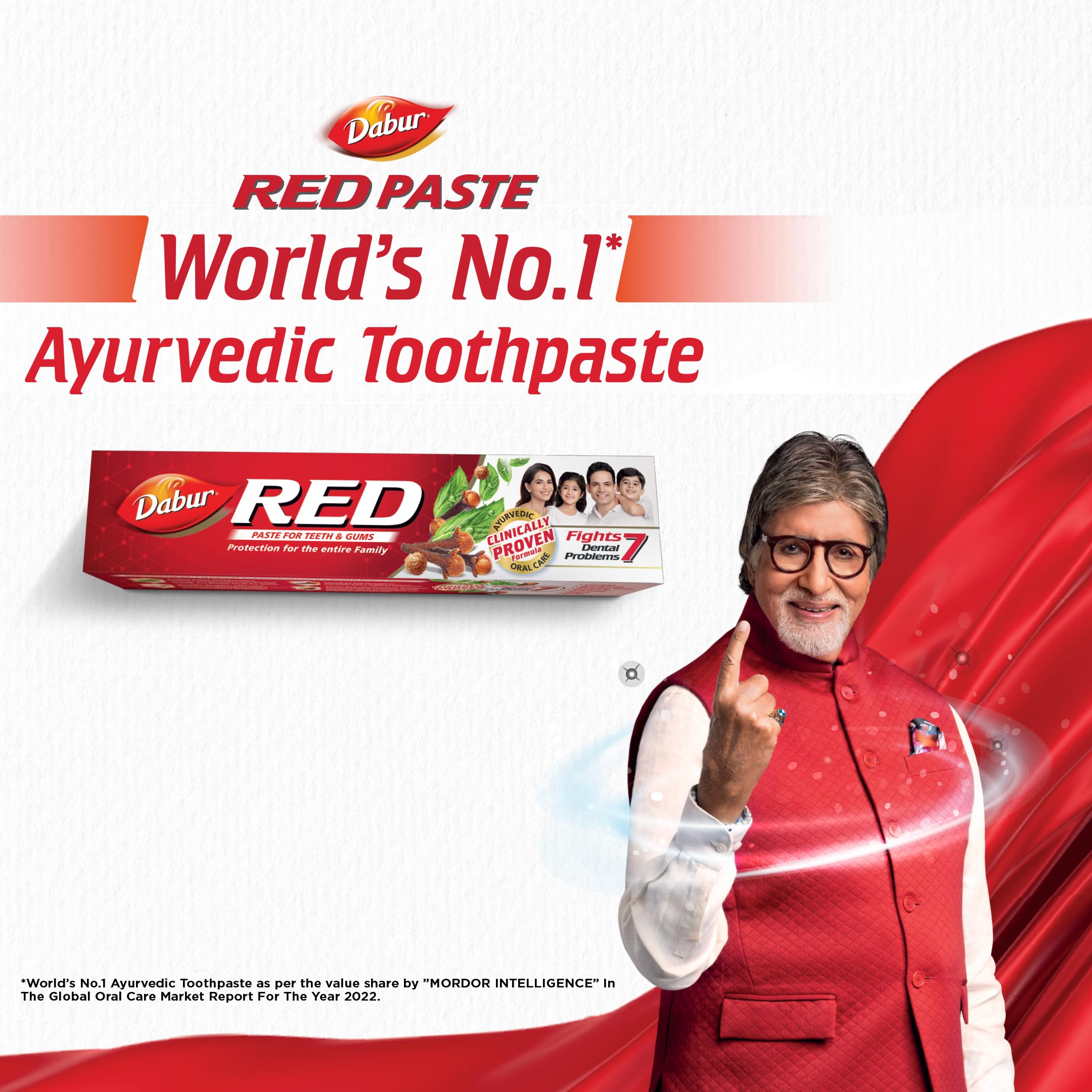 Dabur Red Toothpaste-600g (150gX4) – view 6