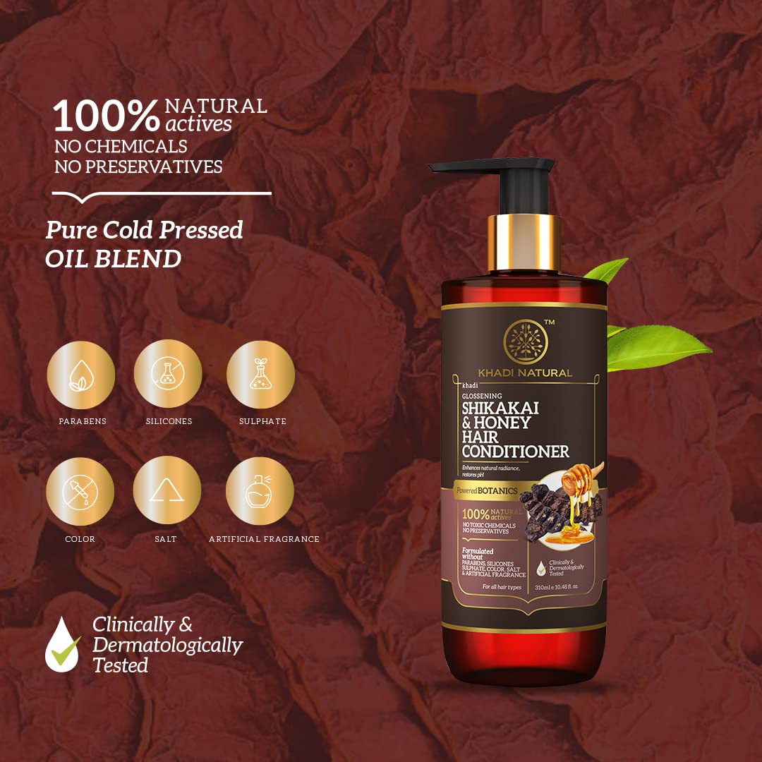 Khadi Natural Shikakai & Honey Conditioner – view 2