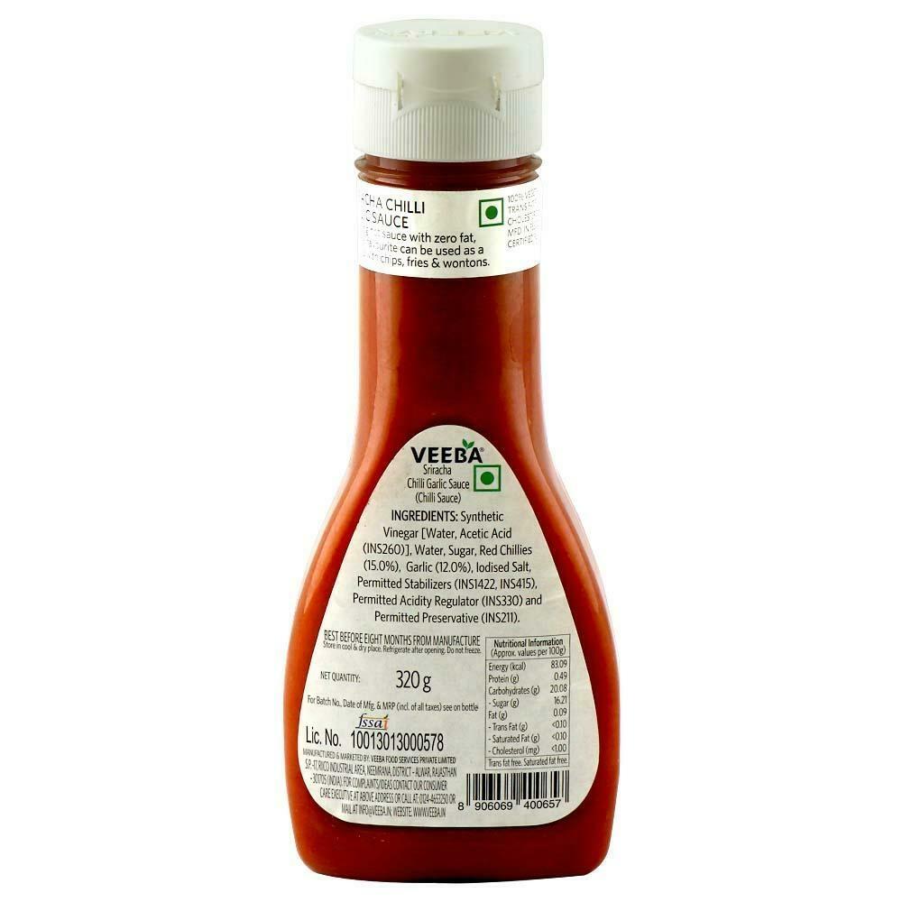 Veeba Sriracha Chilli Garlic Sauce 320 G – view 2