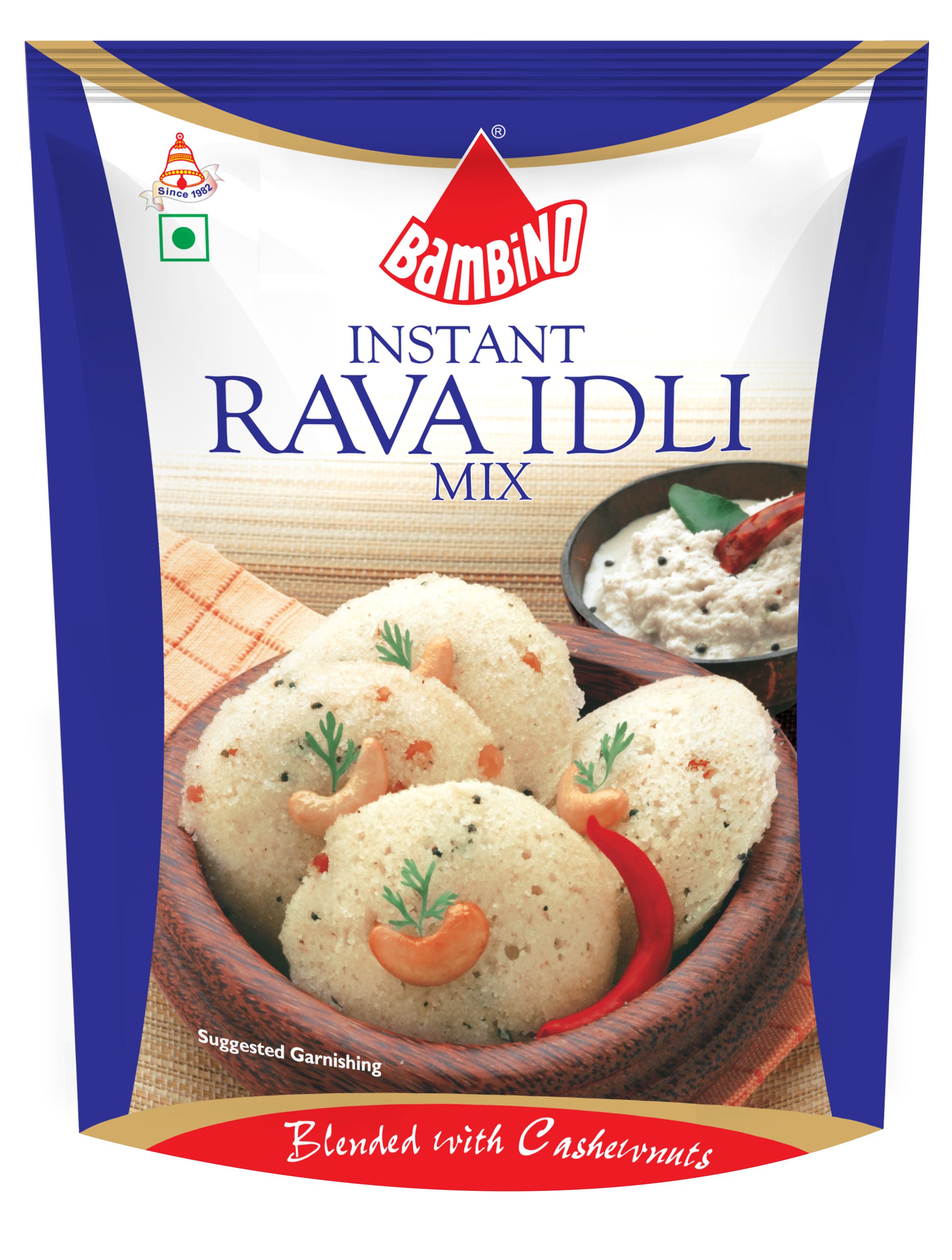 Bambino Instant Rava Idli Mix 500G   Pack Of 3