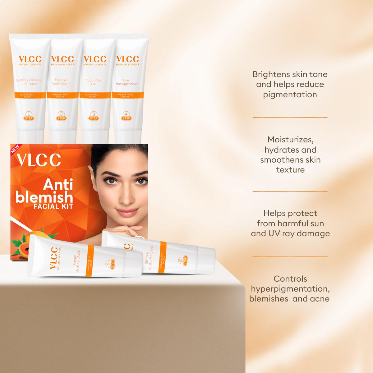 VLCC Anti-Blemish Facial Kit - 60g – view 4