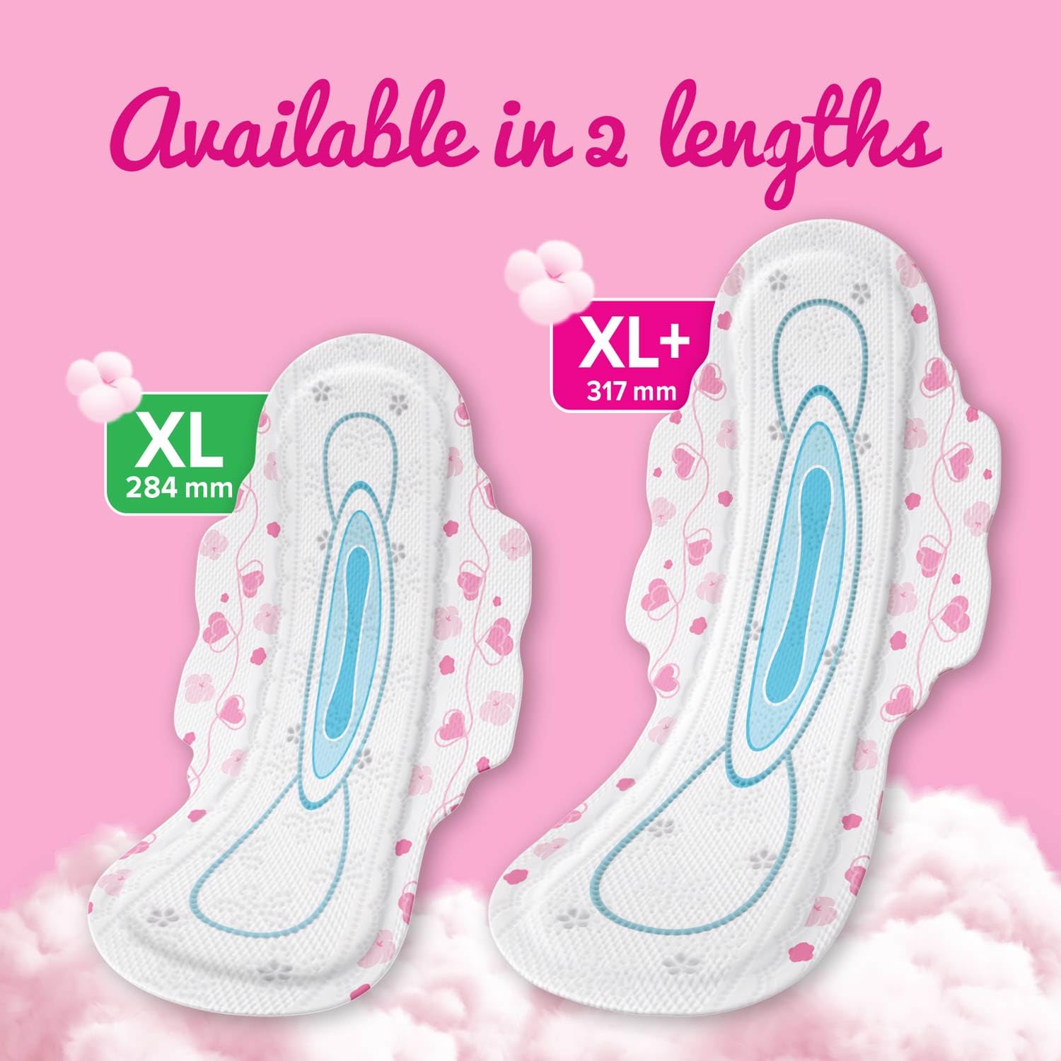 Whisper Ultra Softs Air Fresh Sanitary Pads for Women, XL 50 Napkins – view 9