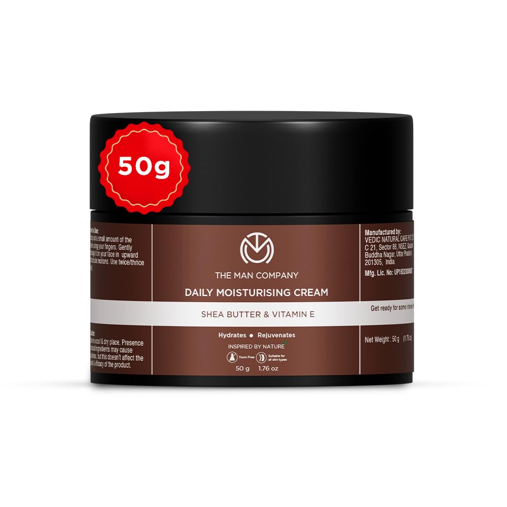 The Man Company Non-Sticky Daily Moisturizing Cream for Dry Skin – view 3