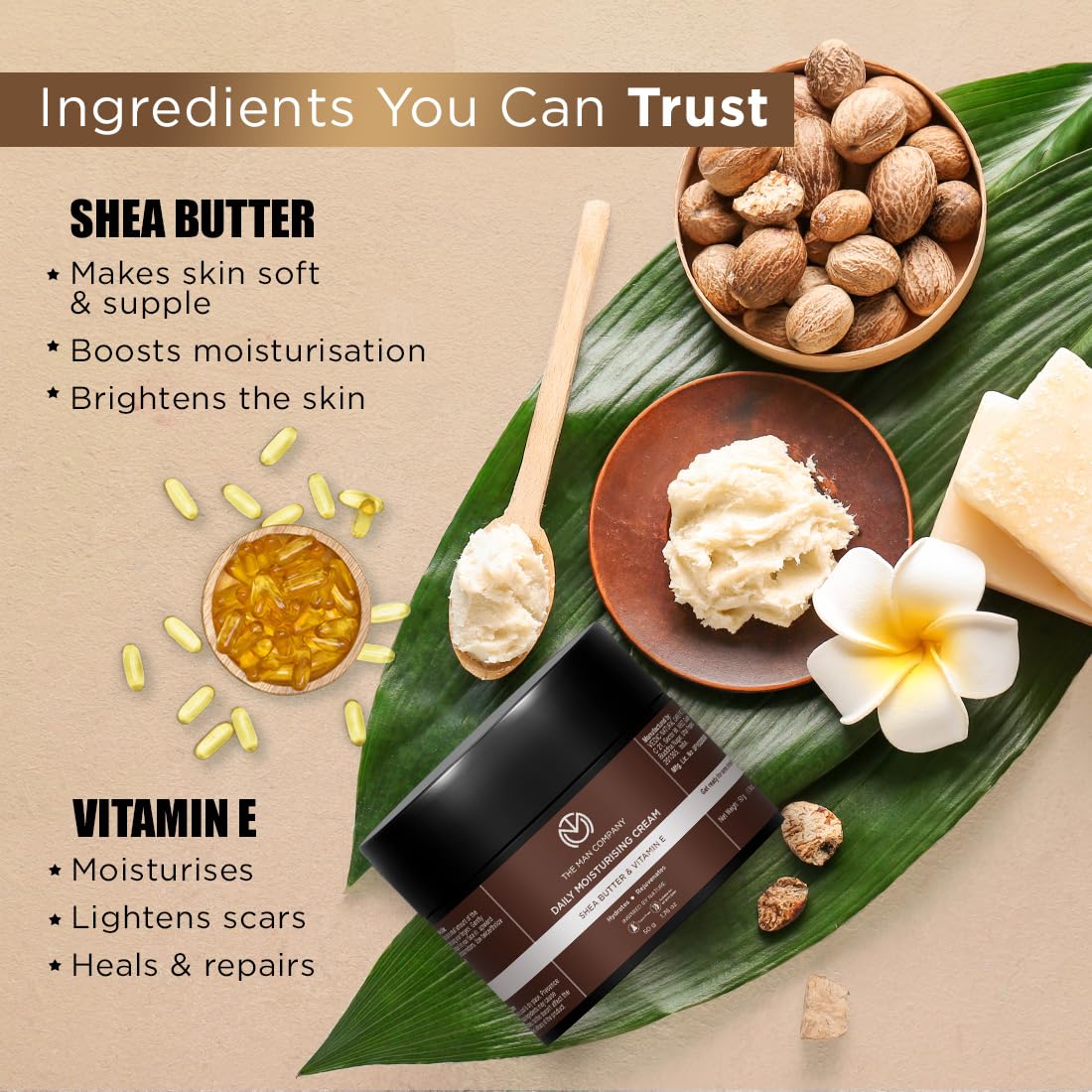 The Man Company Non-Sticky Daily Moisturizing Cream for Dry Skin – view 5