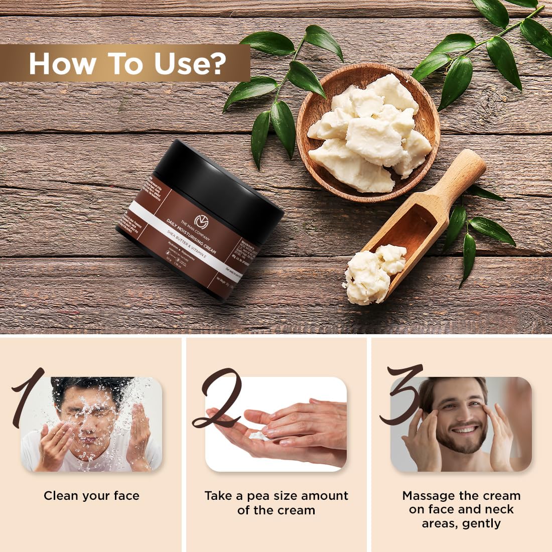 The Man Company Non-Sticky Daily Moisturizing Cream for Dry Skin – view 6