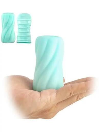 Silicon massage tool, twist design pain relief device, body massager for man, ultra soft & flexible medical -grade silicon tool,hand exercise for anxiety & muscle relaxation &physio tool – view 3