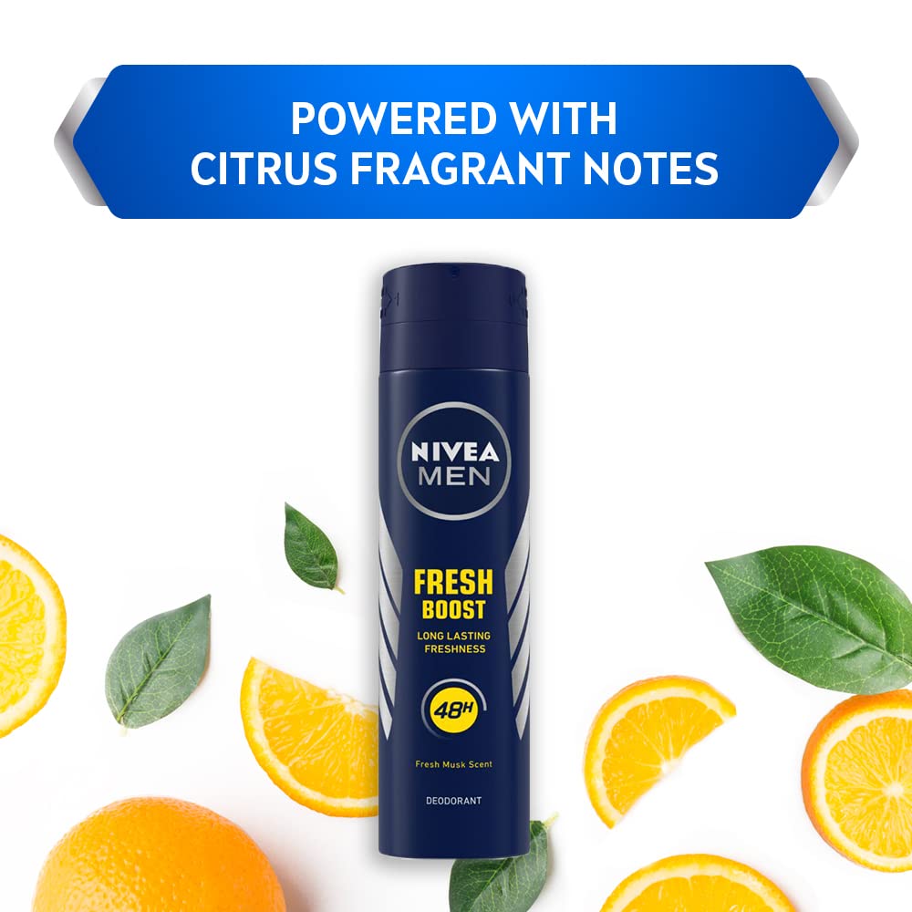 NIVEA MEN Fresh Boost Deodorant 200 ml – view 2