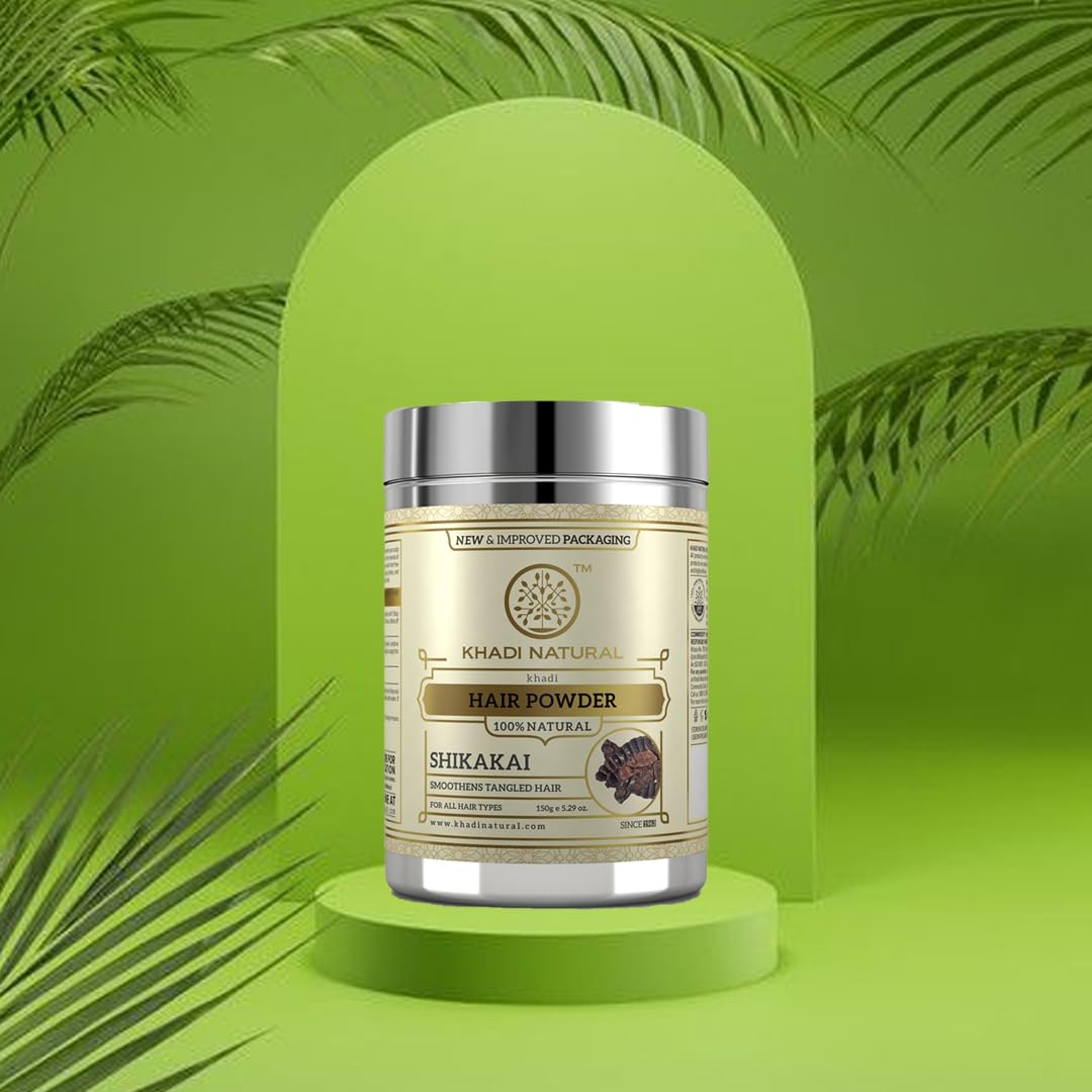 Khadi Herbal Organic Shikakai Powder 150g – view 5