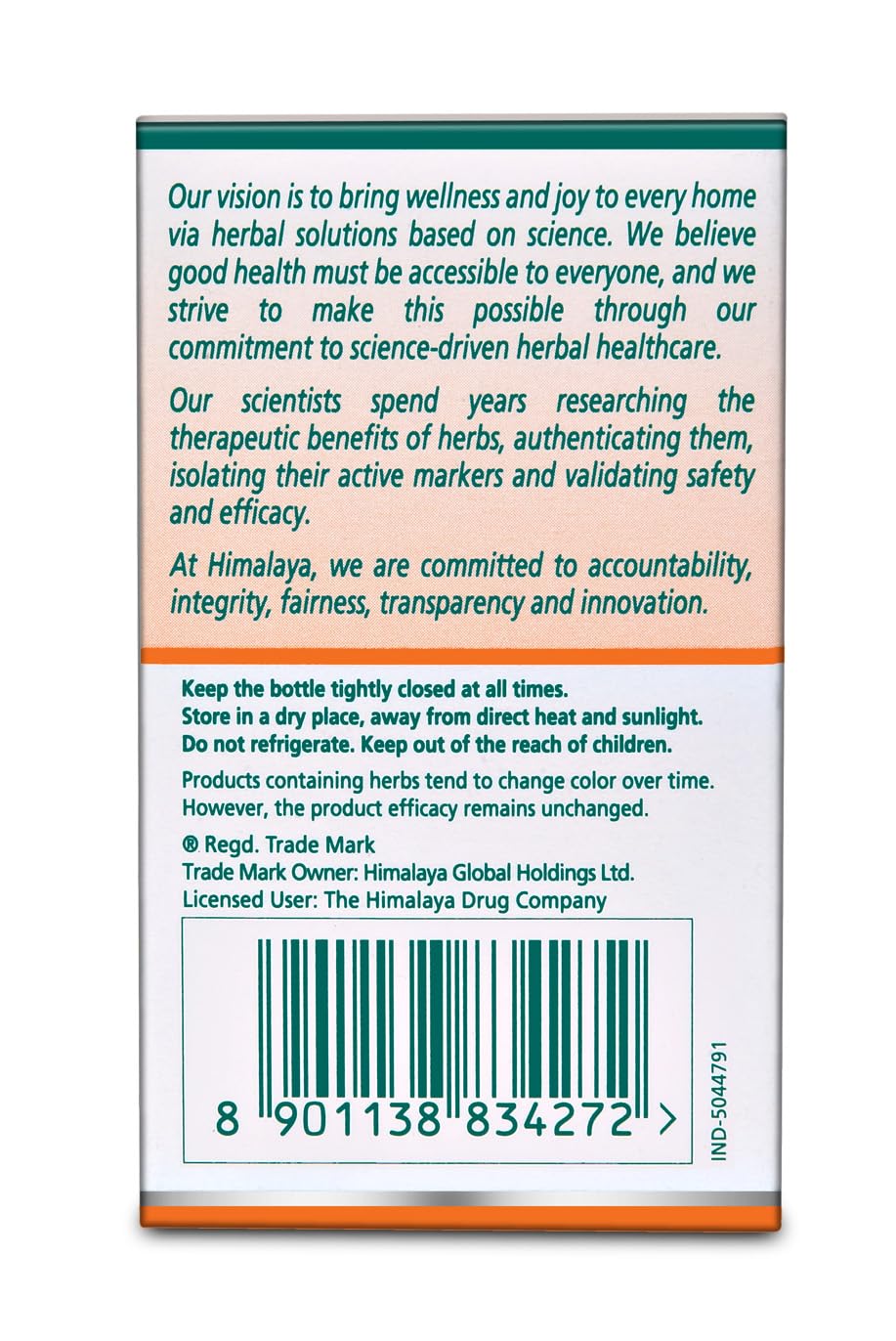 Himalaya Herbals Triphala - 60 Capsules – view 2