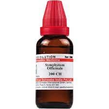 Symphytum Officinale 200 CH 30 ml liquid bottle by Dr. Willmar Schwabe India